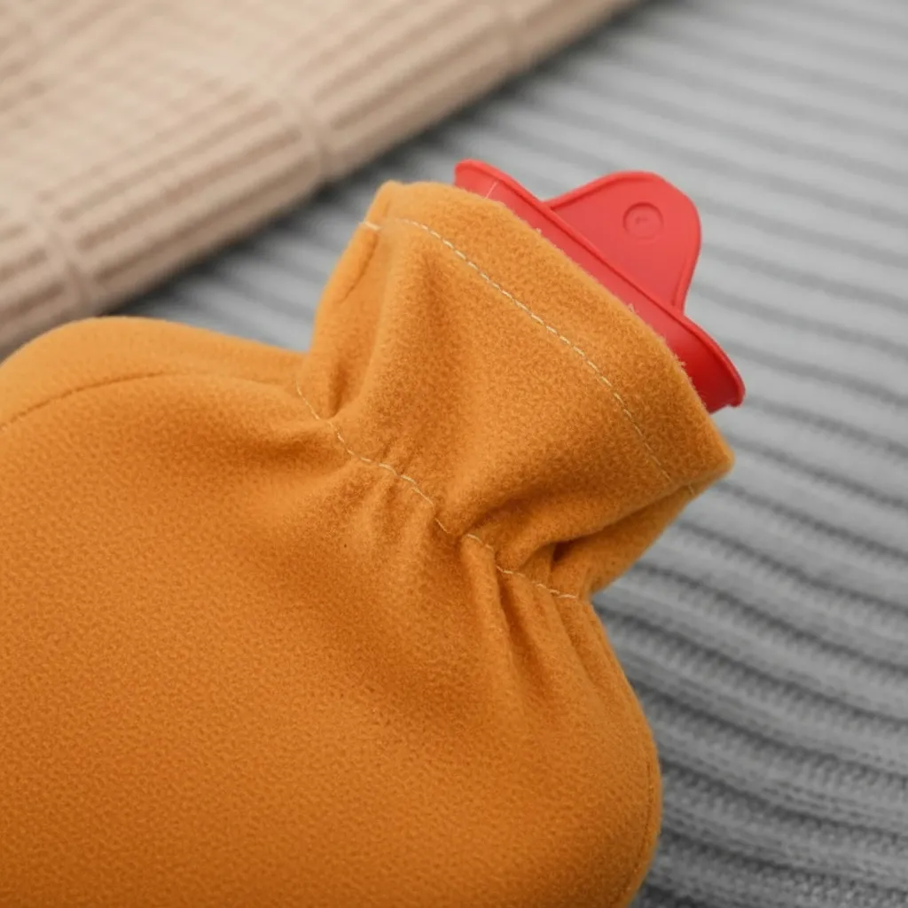 Set 2 Guatero De Goma Con Funda De Polar Calientamano 2000ml-1