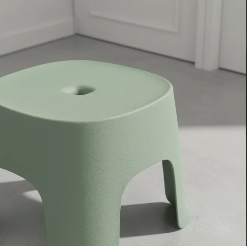 Taburete Plastico Bajo Multiuso Para Ninos-4