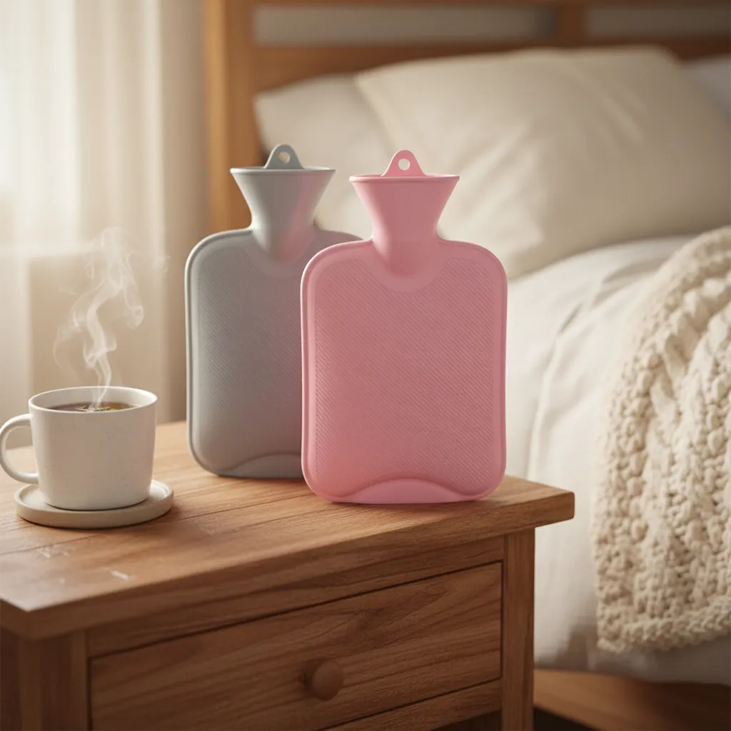 Set 2 Guatero De Goma Aleartorio 1000ml Bolsa Para Agua Caliente-3