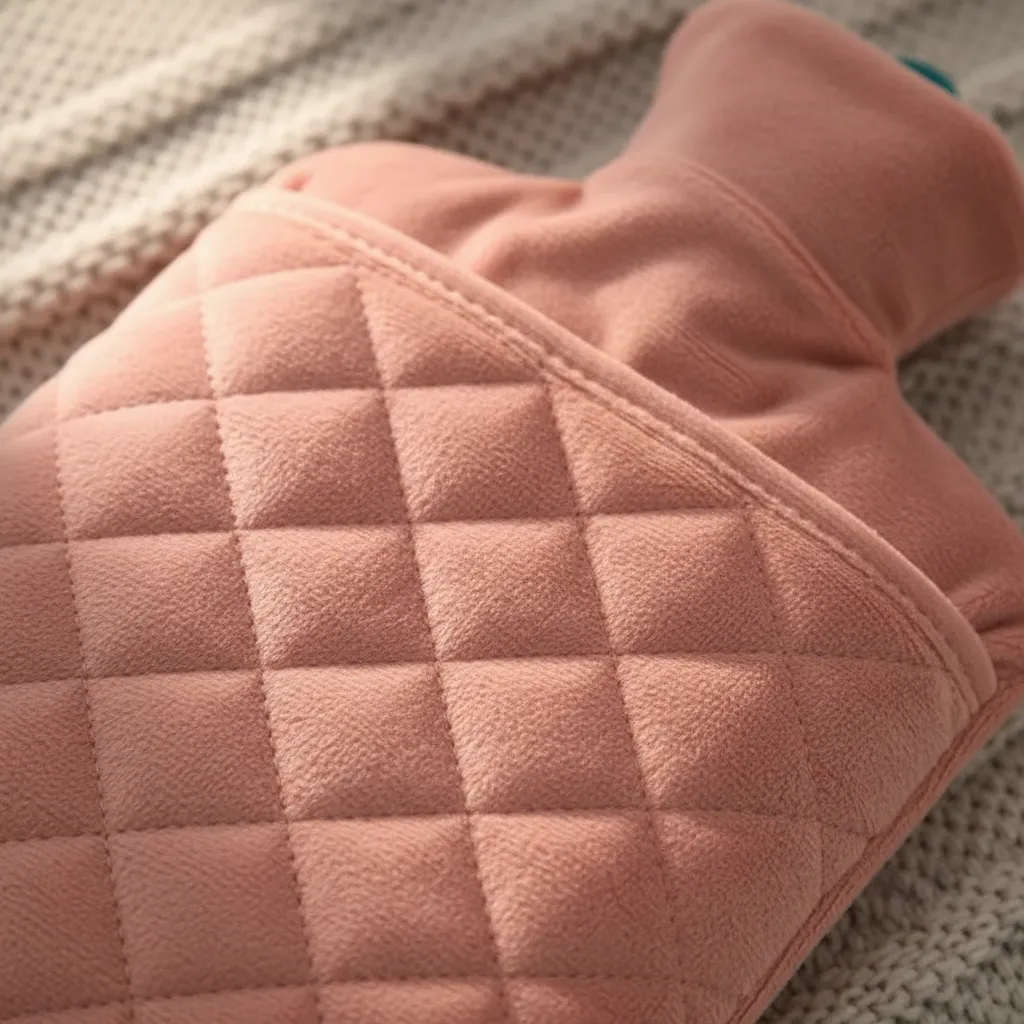 Guatero Bolsa De Agua Caliente Funda Acolchada Felpa 2000ml-2