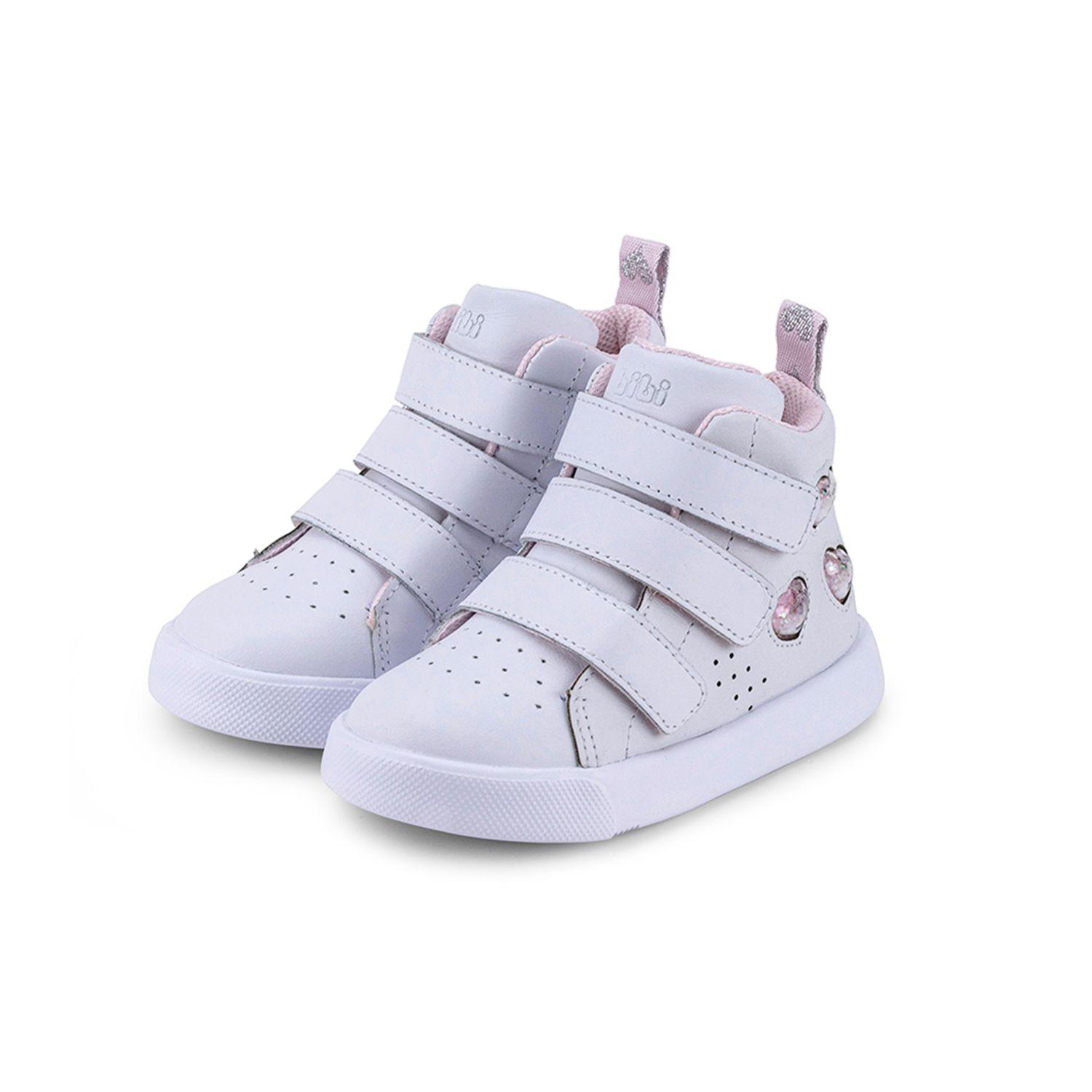 Zapatillas Caña Alta Hearts Agility mini II Blanco Bibi-2