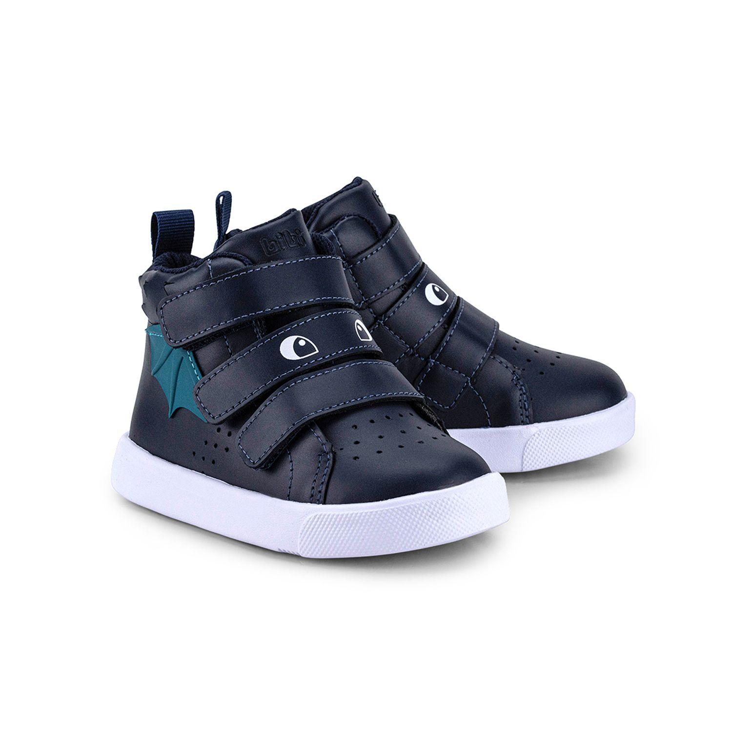 Zapatillas Caña Alta  Agility mini II Azul marino Bibi-5