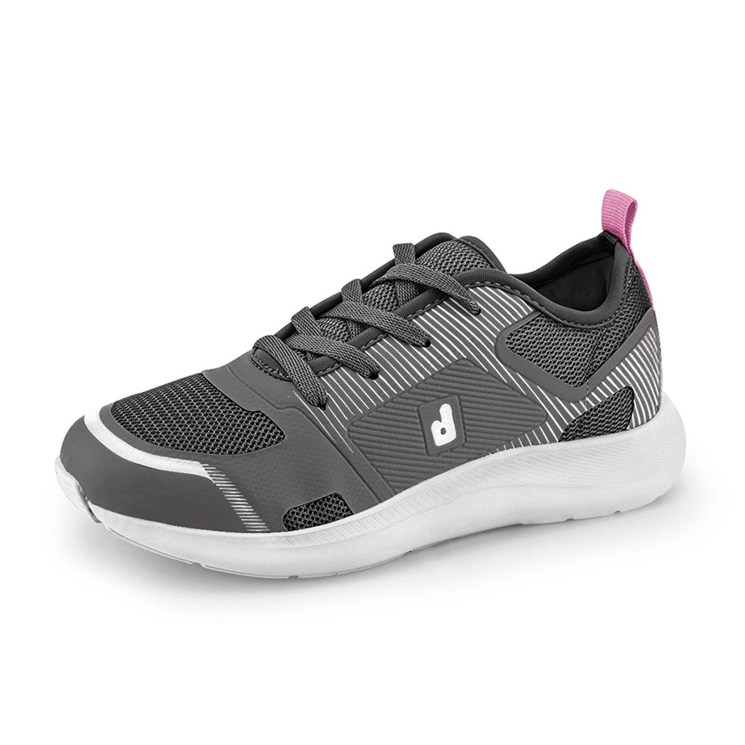 Zapatillas Action Lace Gris Niña Bibi-0