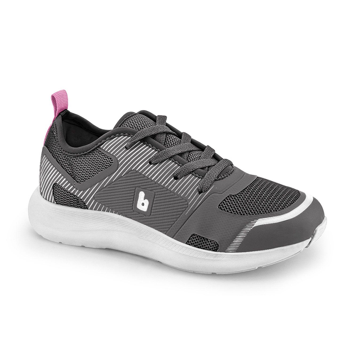 Zapatillas Action Lace Gris Niña Bibi-1