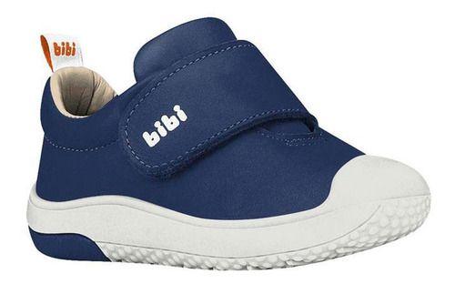Zapato Cuero Pre Walker Azul Unisex Bibi-5