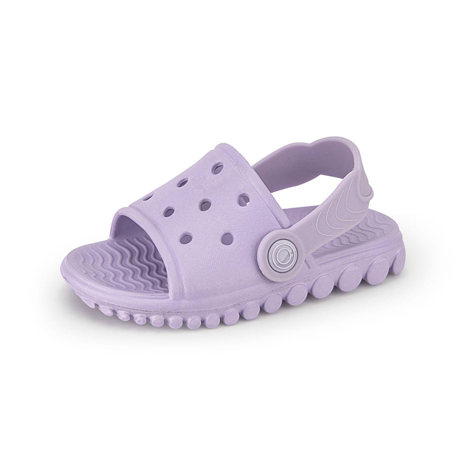 Sandalias Sun Slide Morado  Niña Bibi-0