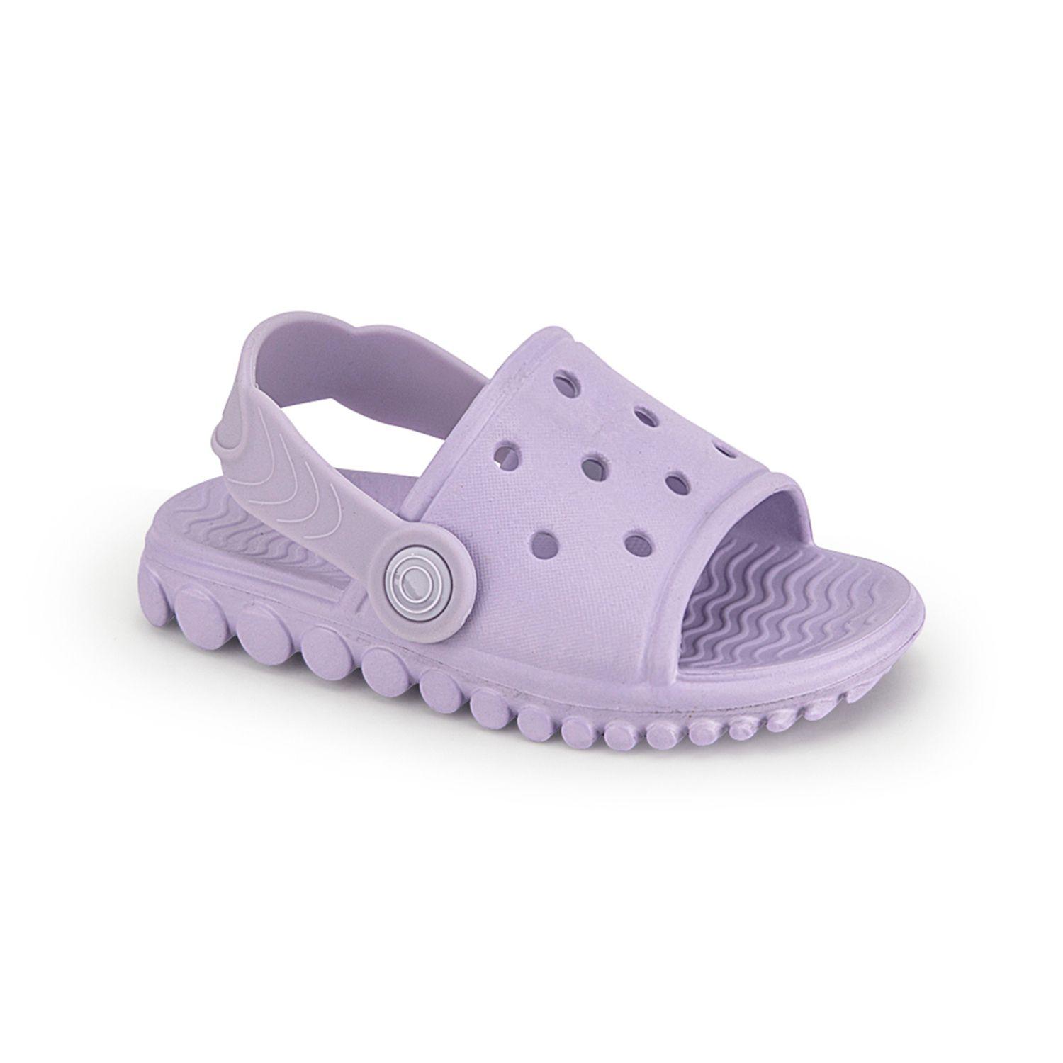 Sandalias Sun Slide Morado  Niña Bibi-1