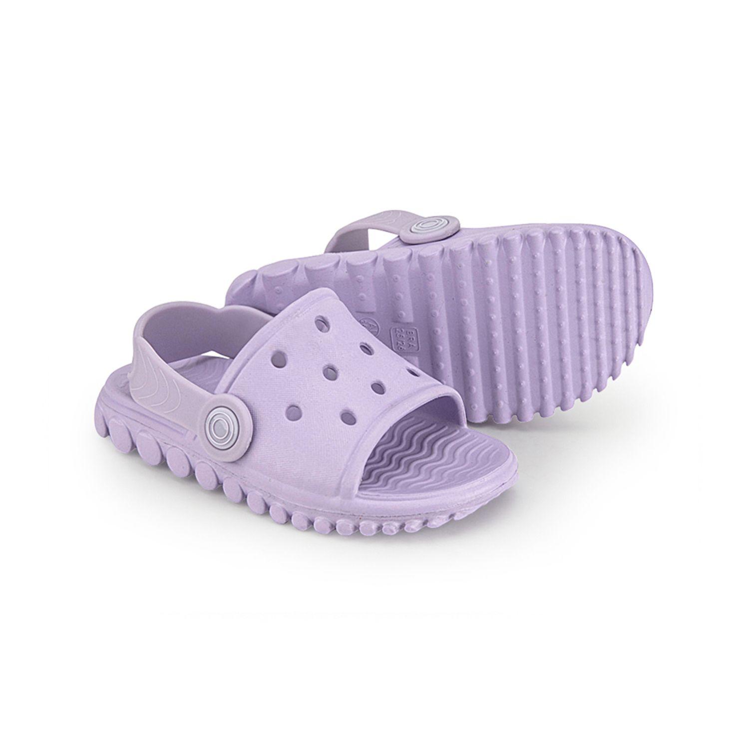 Sandalias Sun Slide Morado  Niña Bibi-3