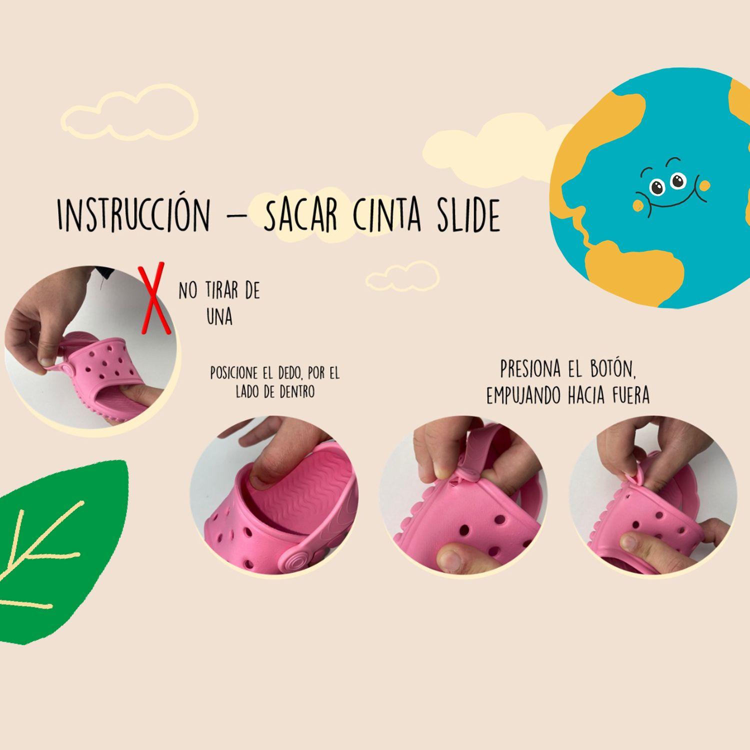 Sandalias Sun Slide Morado  Niña Bibi-6