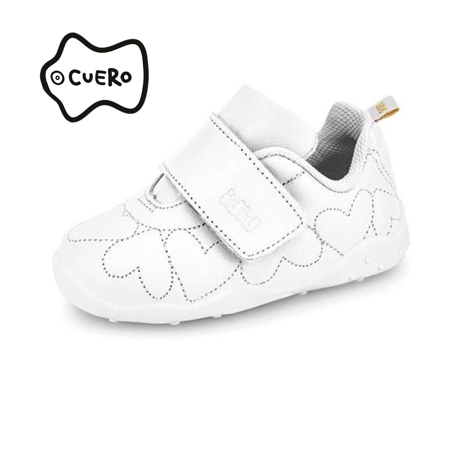 Zapatillas Corazones Fisioflex Originals Blanco Bibi-0