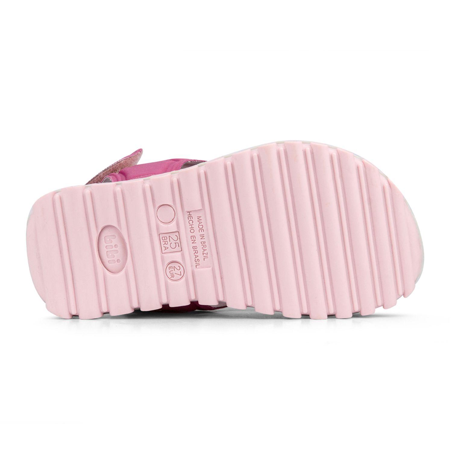 Sandalia Summer Roller Sport Fucsia Niña Bibi-3