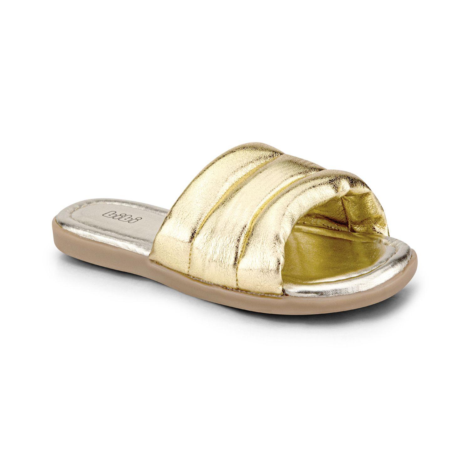 Sandalia Soft Flat Dorado Niña Bibi-1