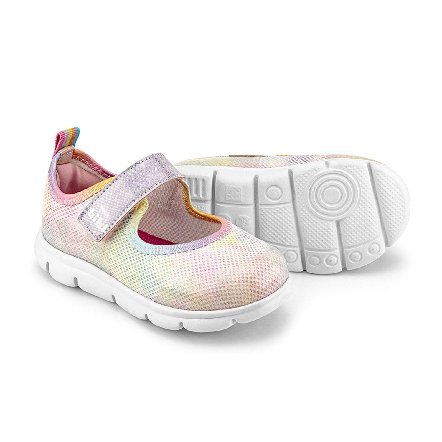 Zapatillas Acuarela Energy Baby New II Rosado Niña Bibi-3