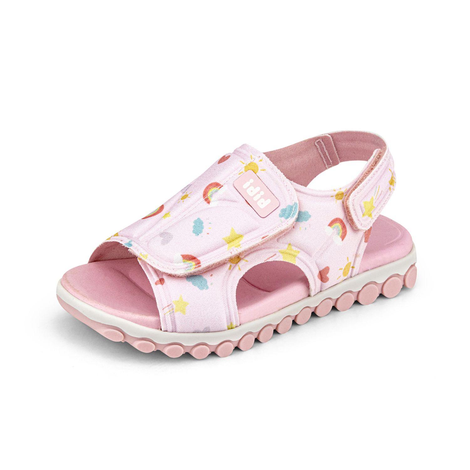 Sandalia Summer Roller Sport Rosado Sugar Niña Bibi-0