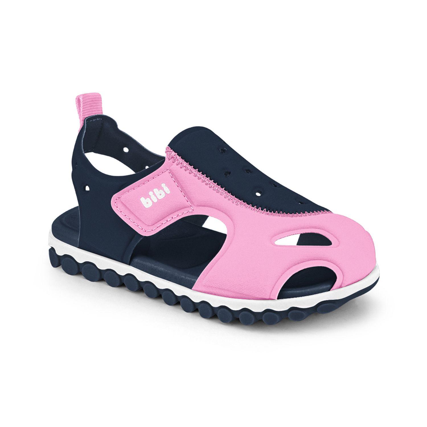 Sandalias Summer Roller Sport Azul Marino  Niña Bibi-1