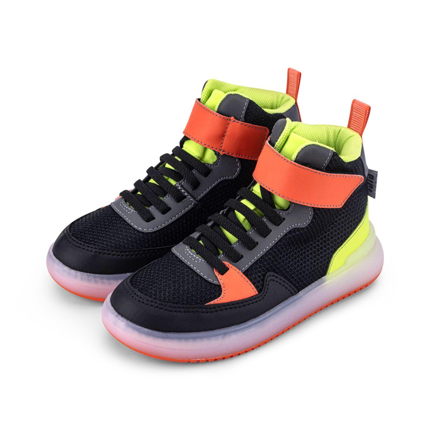 Zapatillas Caña Alta  High sneakers Negro Bibi-2