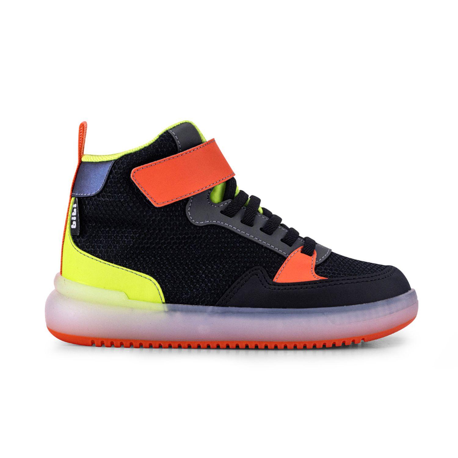 Zapatillas Caña Alta  High sneakers Negro Bibi-4