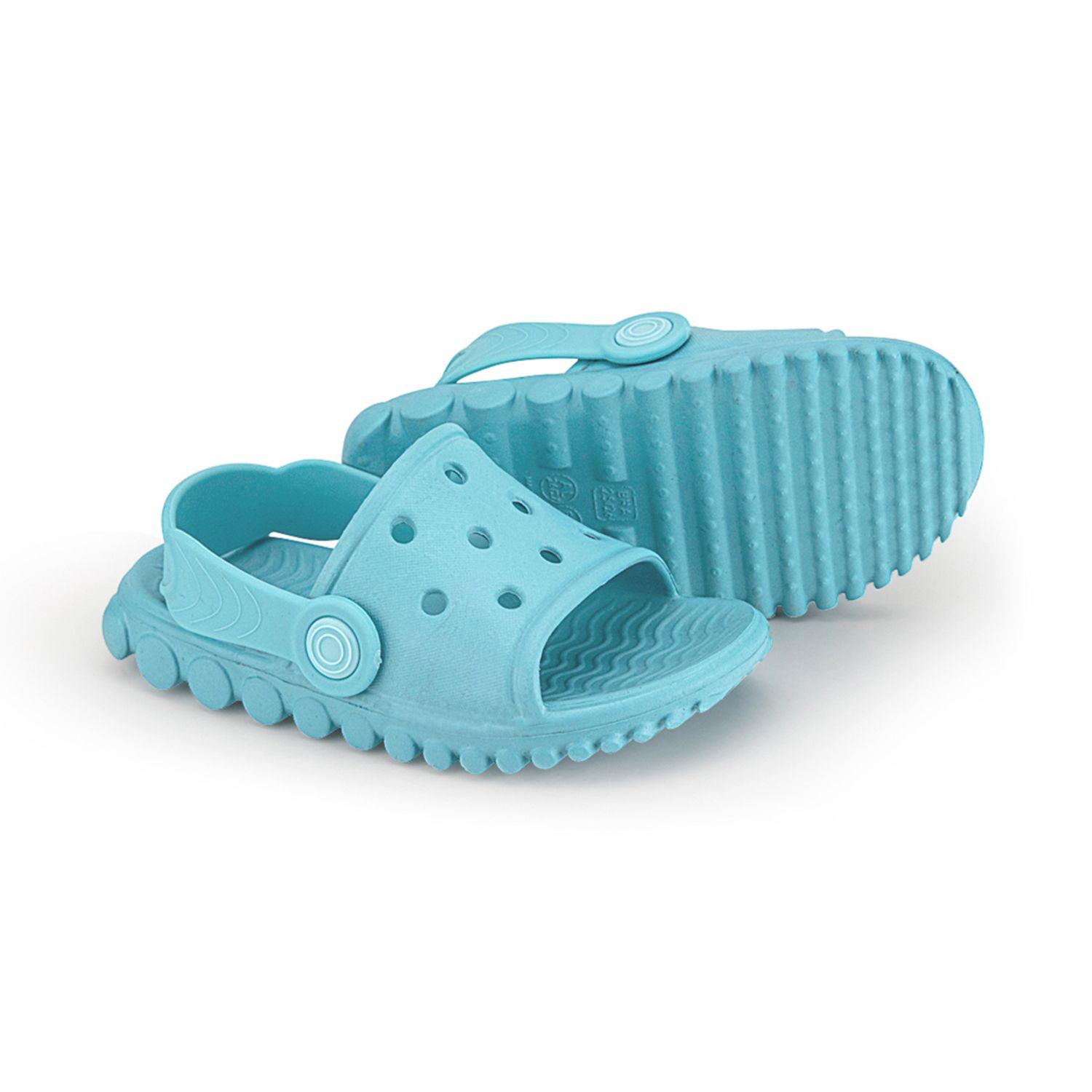 Sandalias Sun Slide Celeste  Unisex Bibi-3