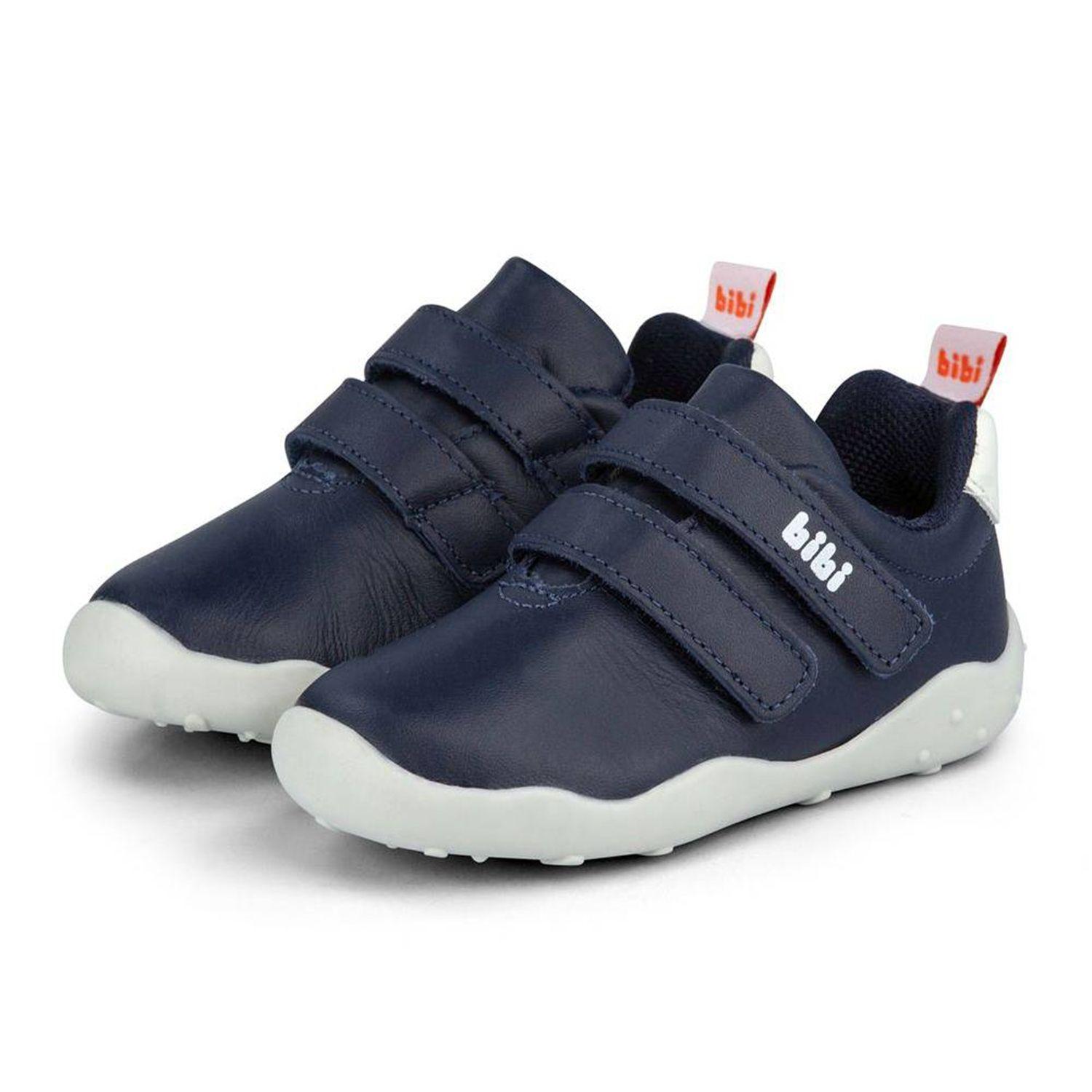 Zapatilla Cuero Fisioflex 4.0 Azul Niño Bibi-2