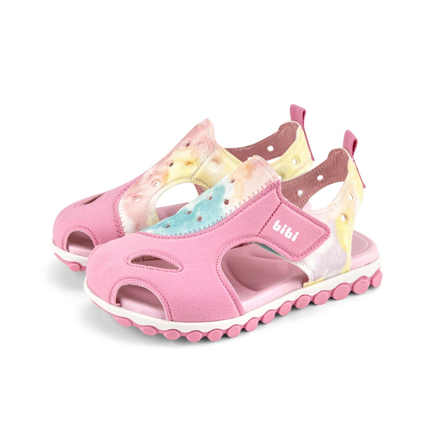 Sandalias Acuarela Summer Roller Sport Rosado  Niña Bibi-2