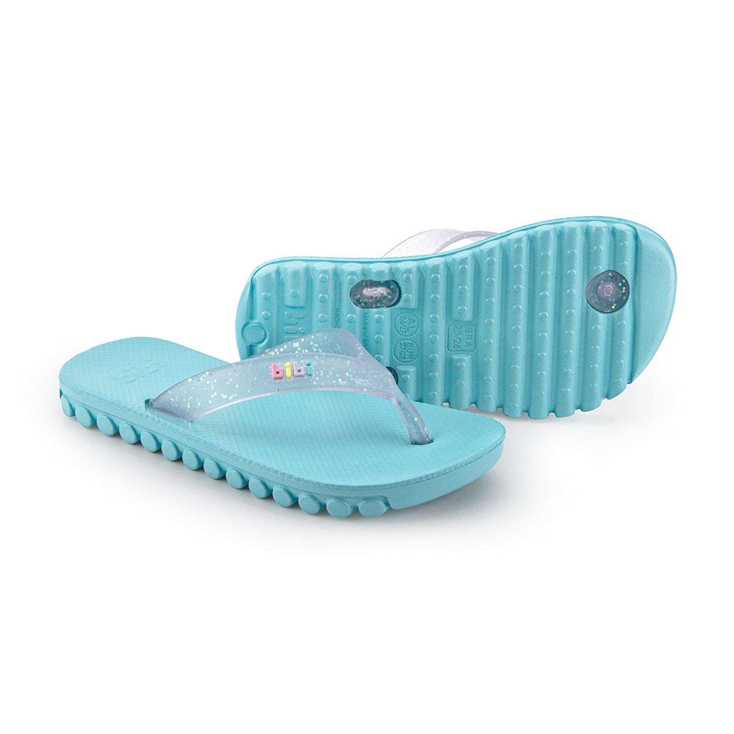 Sandalias Sun Chinelo Celeste  Niña Bibi-3