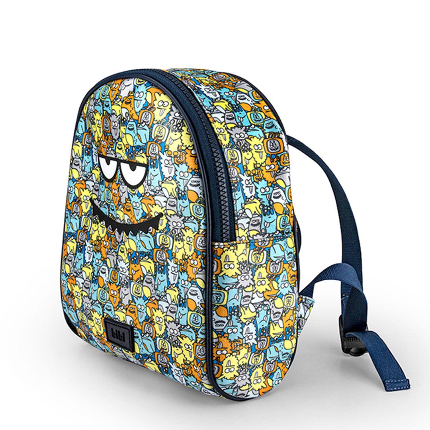 Monchila Monsters Verde Bibi-1