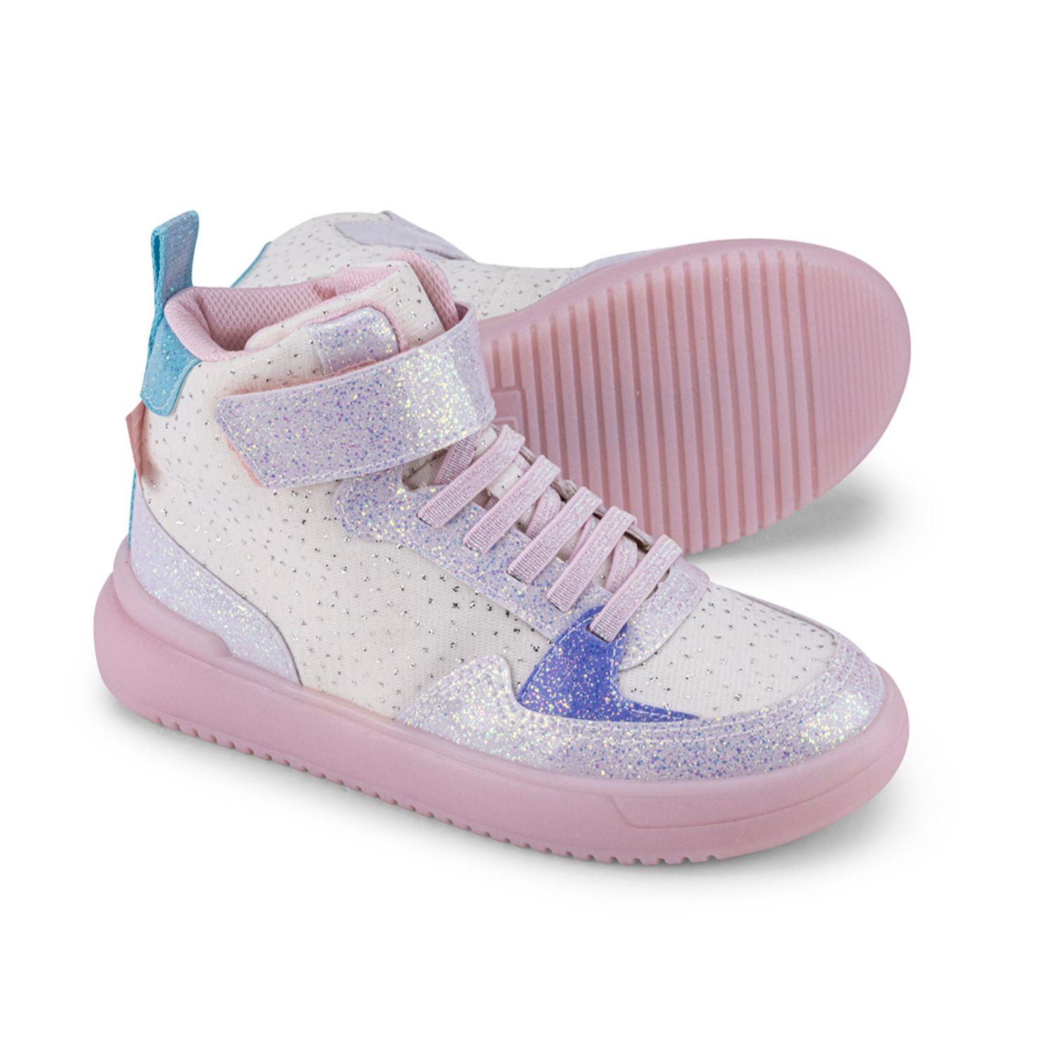 Zapatillas Caña Alta  High sneakers Rosado Bibi-3
