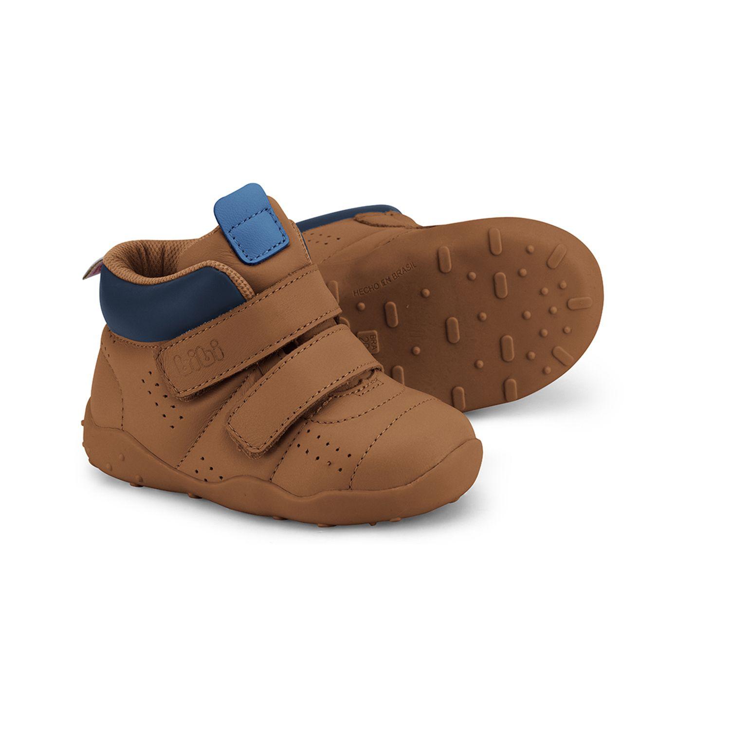 Zapatillas Caña Alta  Fisioflex originals Café Bibi-3