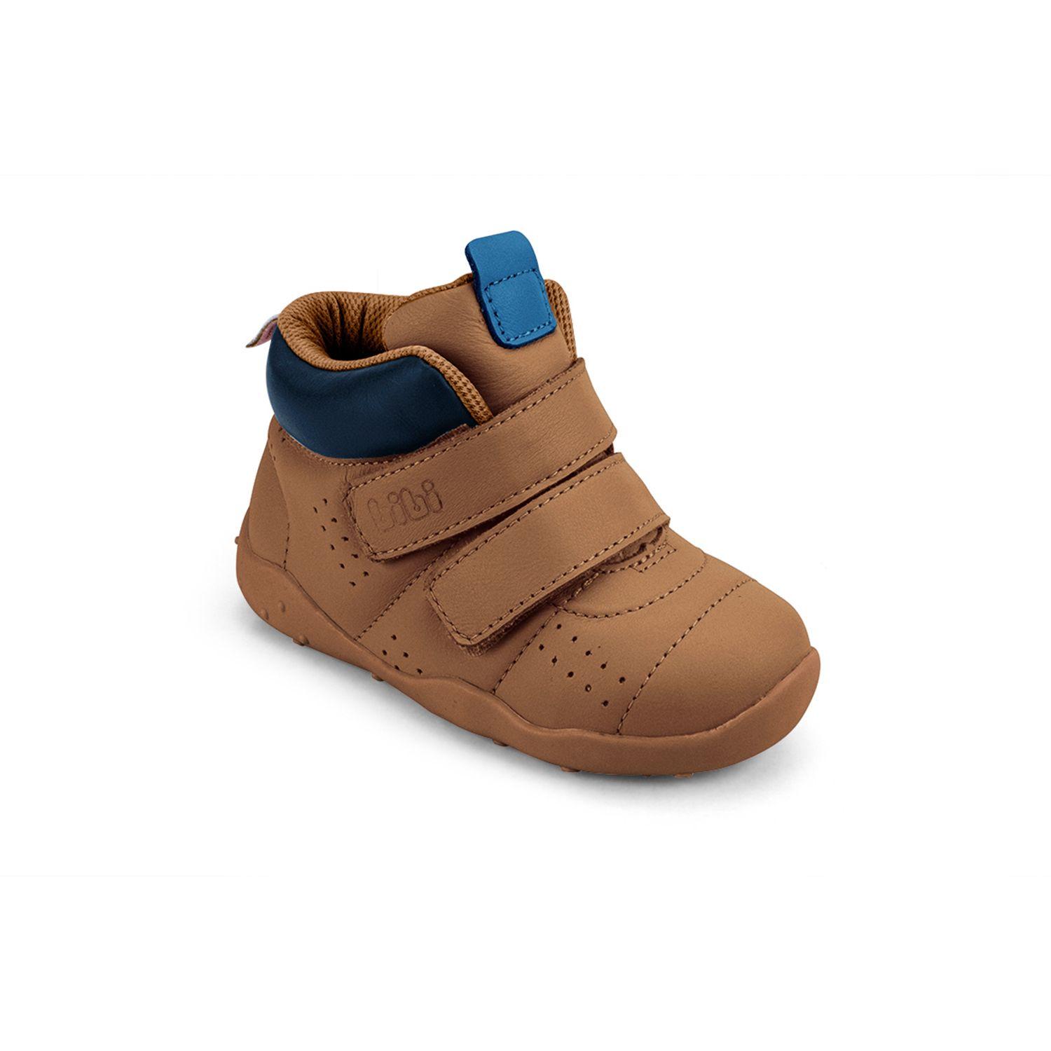 Zapatillas Caña Alta  Fisioflex originals Café Bibi-4
