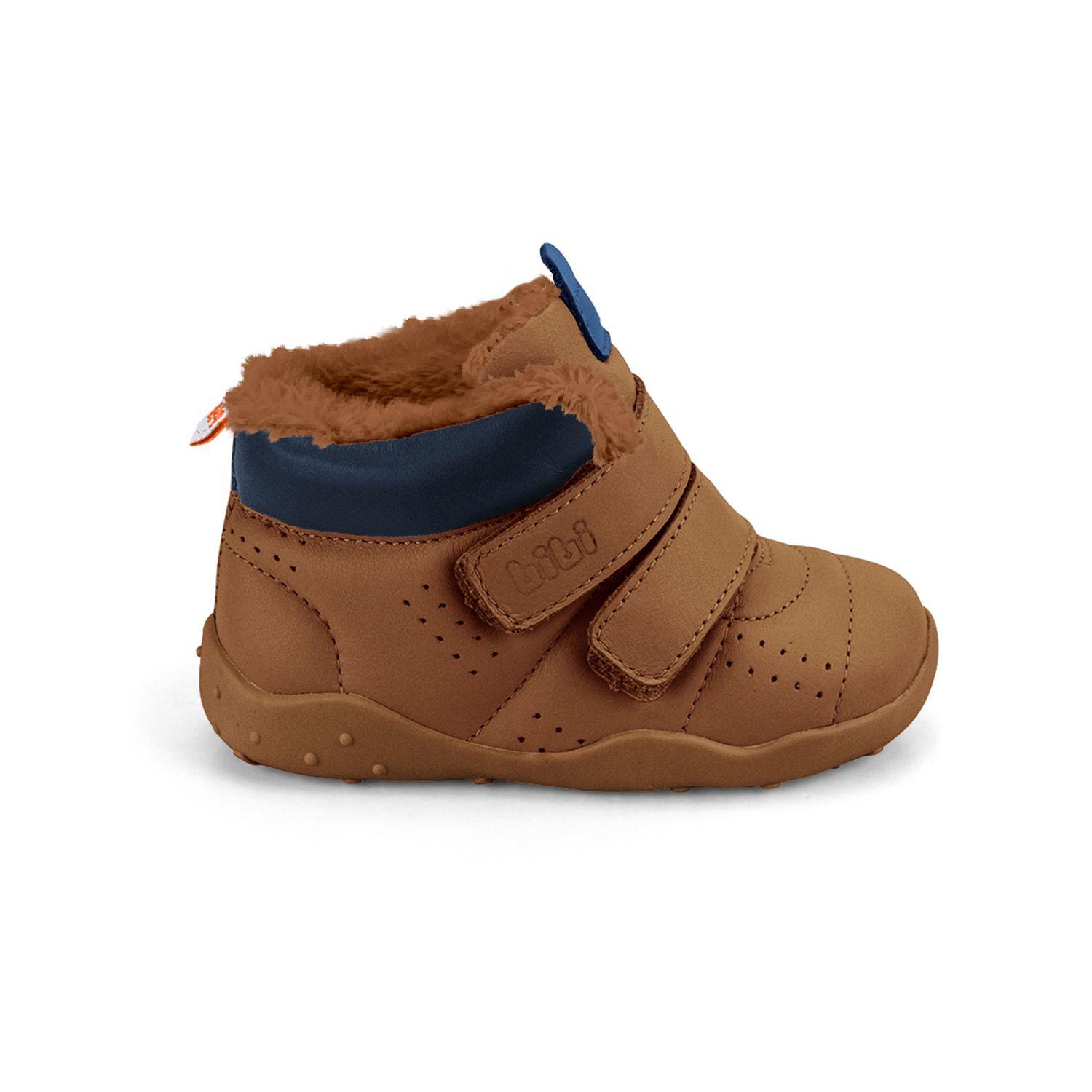 Zapatillas Caña Alta  Fisioflex originals Café Bibi-6