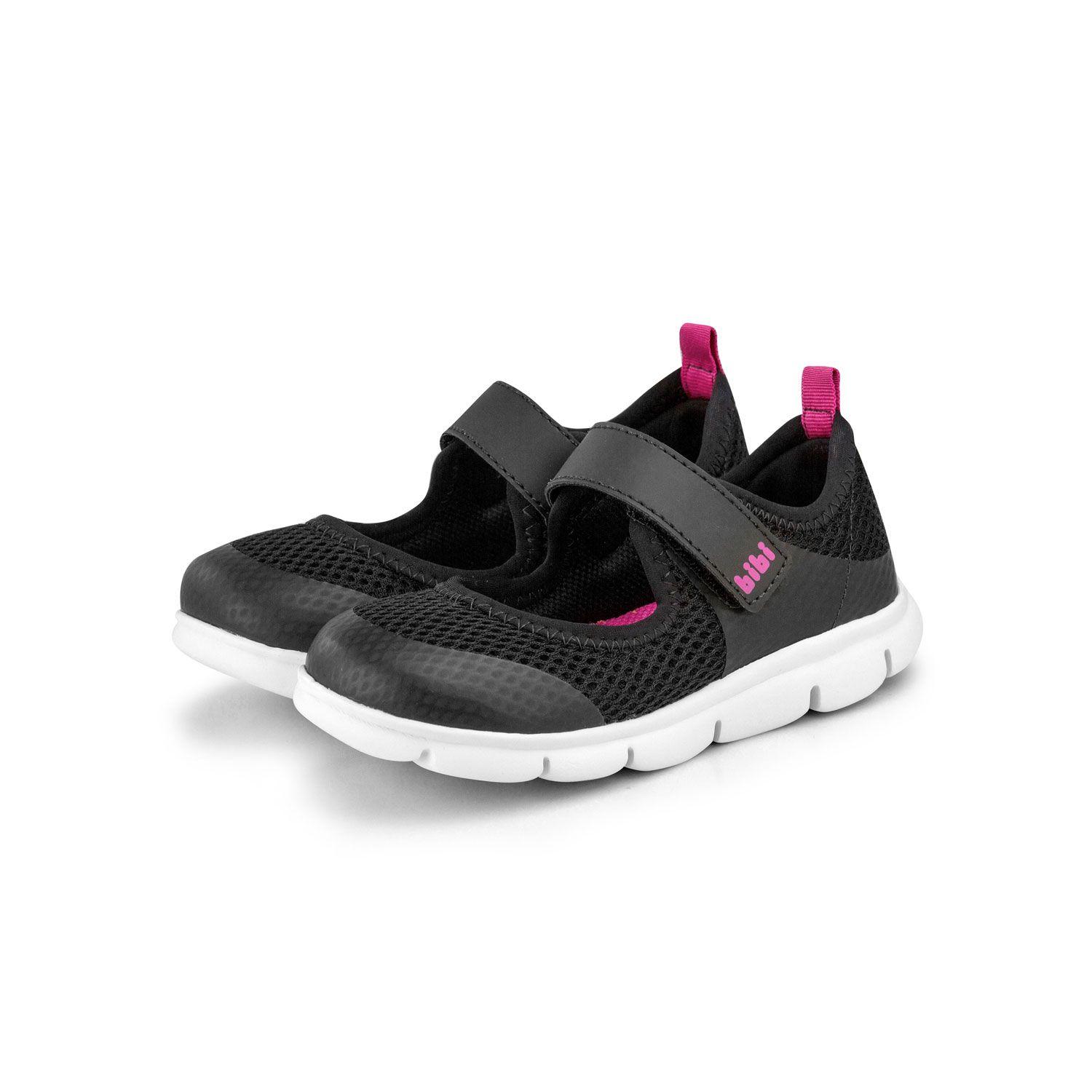 Zapatillas Glitter Energy Baby New II Negro Niña Bibi-2