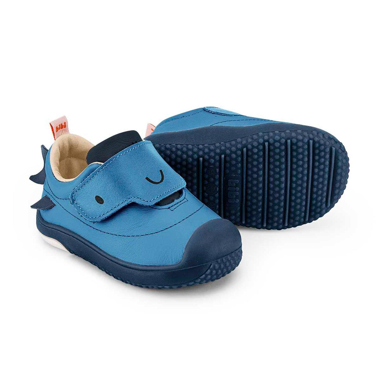 Zapatillas Shark Prewalker Azul Bibi-3