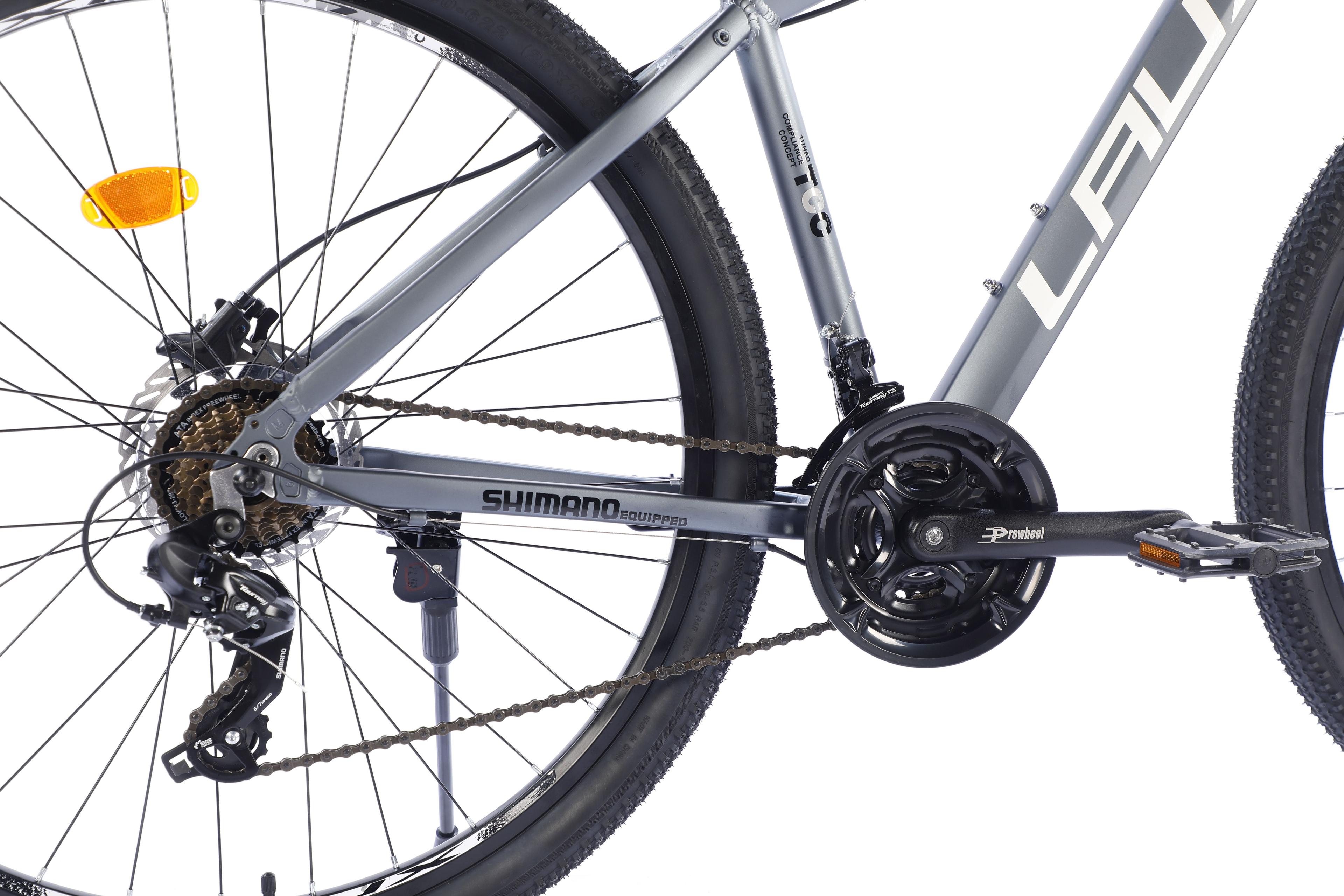 BICICLETA MTB  29" LAUX HURRICANE 24 VELOCIDADES  MATTE GRAY/BLACK-6