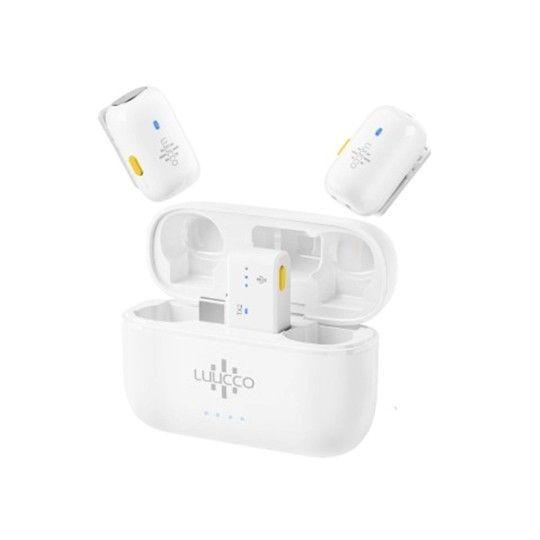 MICROFONO LAVALIER WIRELESS LUUCCO MINIPODS BLANCO-3