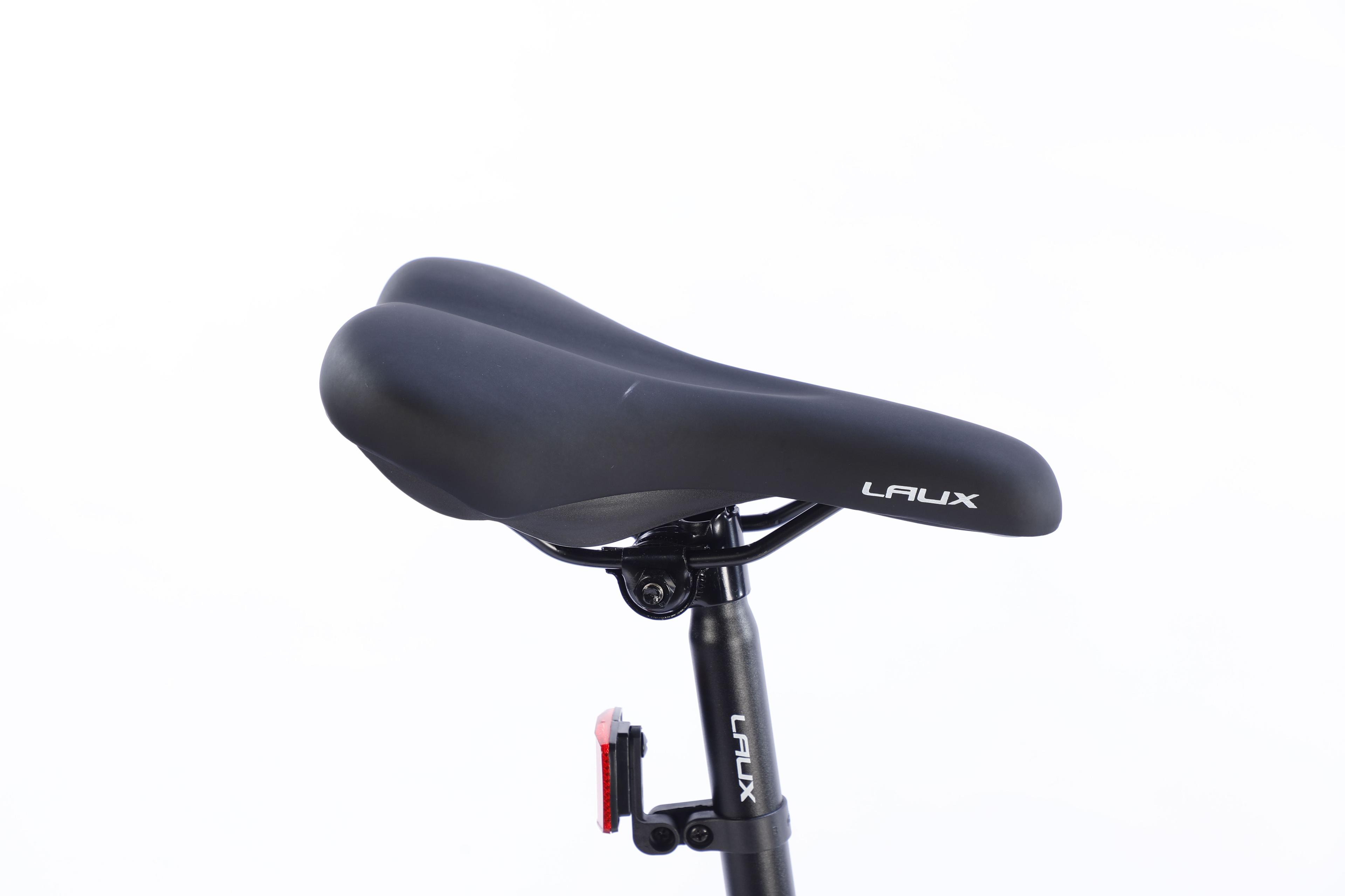 BICICLETA MTB  29" LAUX  HURRICANE 24 VELOCIDADES   MATTE GRAY/RED-2