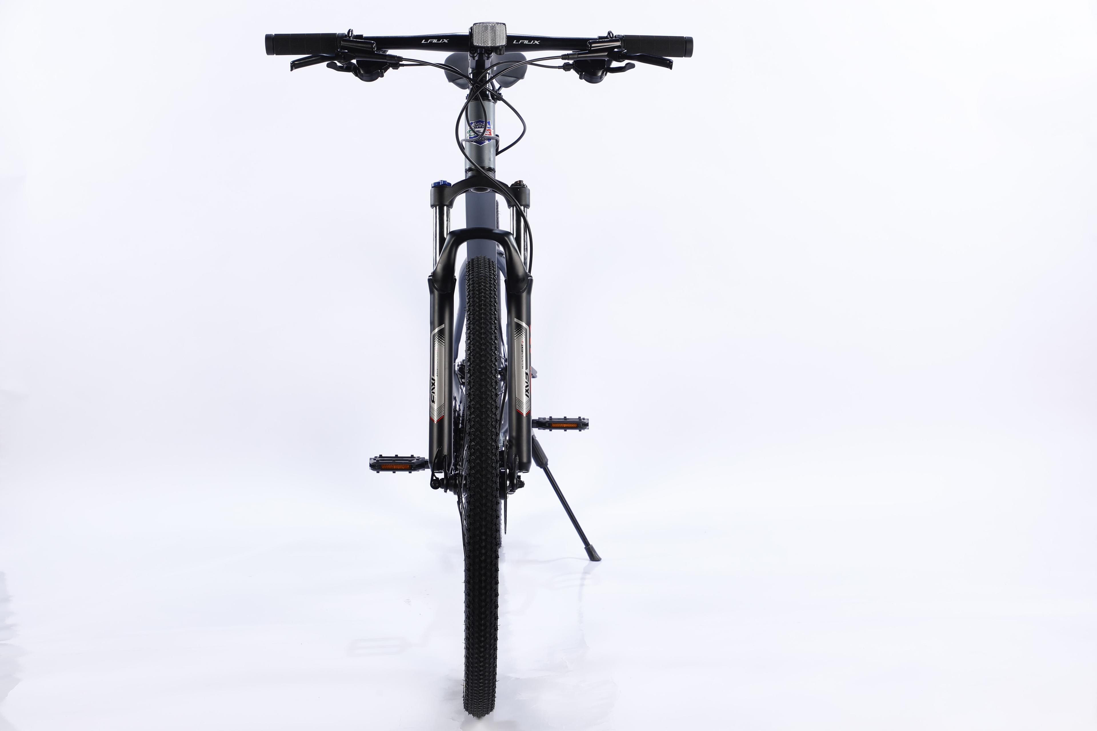 BICICLETA MTB  29" LAUX  HURRICANE 24 VELOCIDADES   MATTE GRAY/RED-3