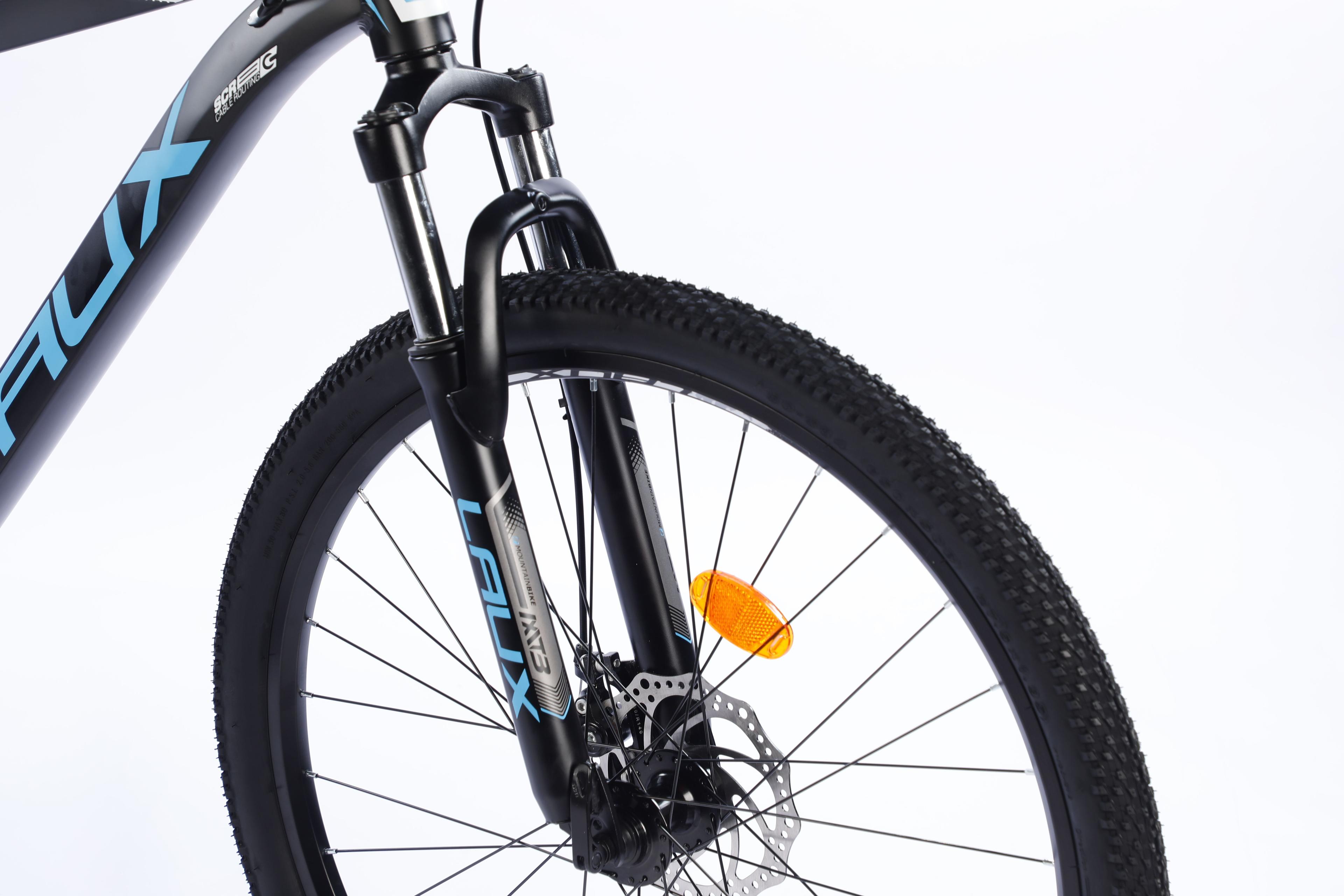 BICICLETA MTB  27,5" LAUX ADVANCED 21 VELOCIDADES BLACK/BLUE-3