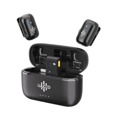 MICROFONO LAVALIER WIRELESS LUUCCO MINIPODS NEGRO-2