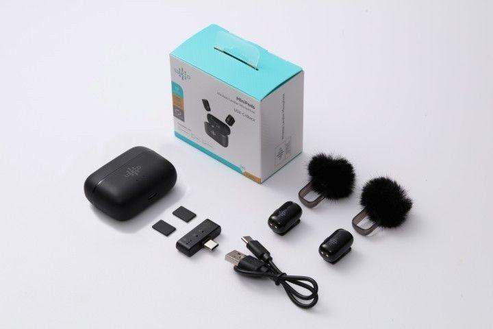 MICROFONO LAVALIER WIRELESS LUUCCO MINIPODS NEGRO-3