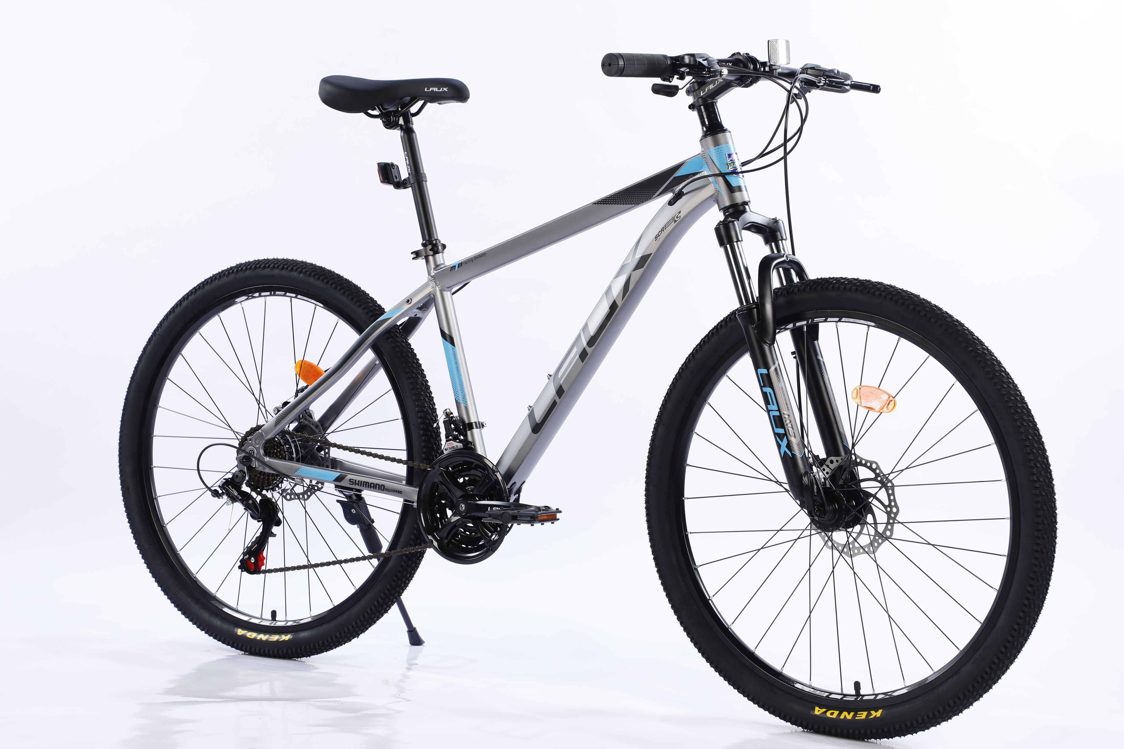 BICICLETA MTB  27.5" LAUX ADVANCED 21 VELOCIDADES MATTE GRAY/BLUE-6