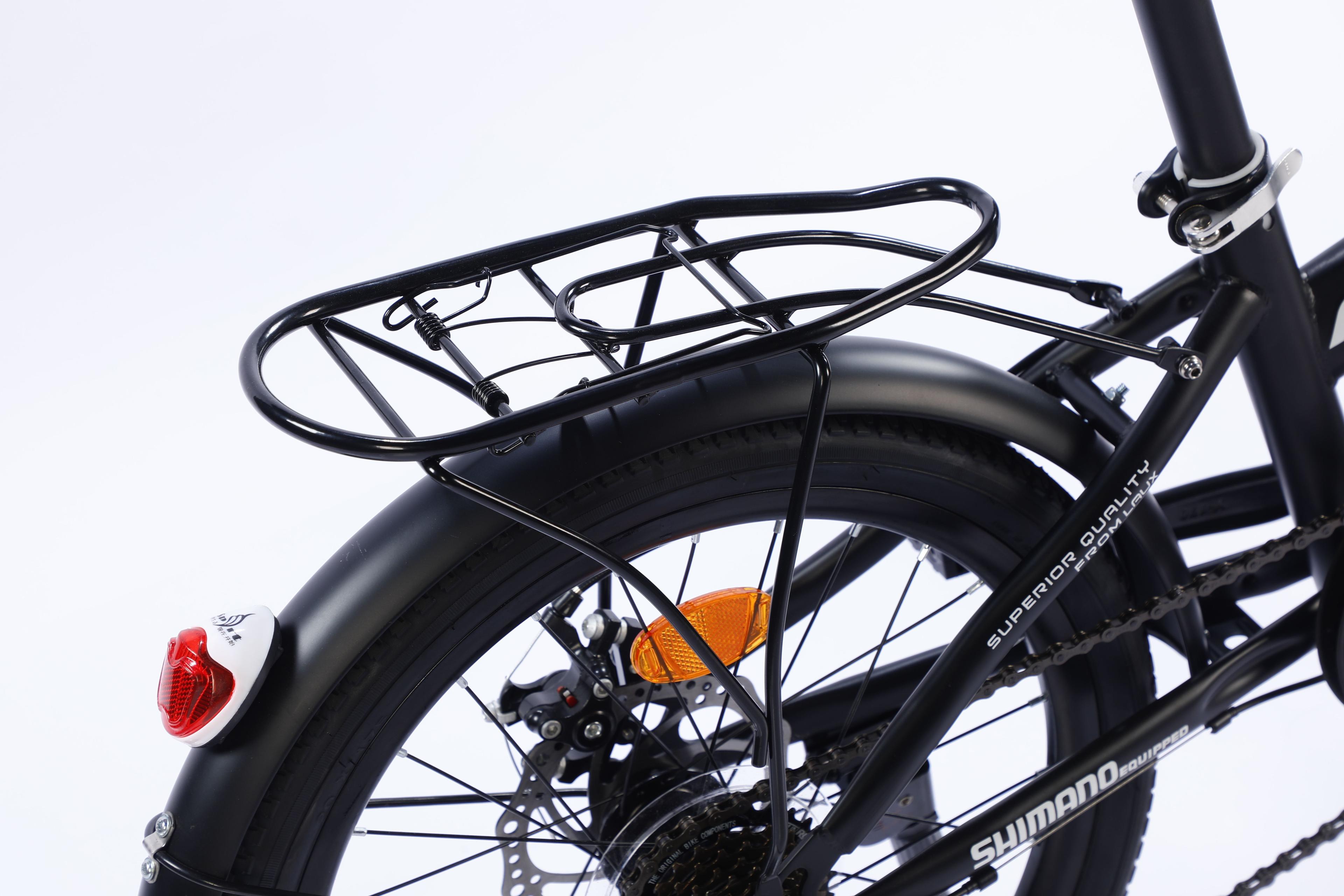 BiCICLETA PLEGABLE ARO 20" ECOCITY COLOR NEGRO MATE -5