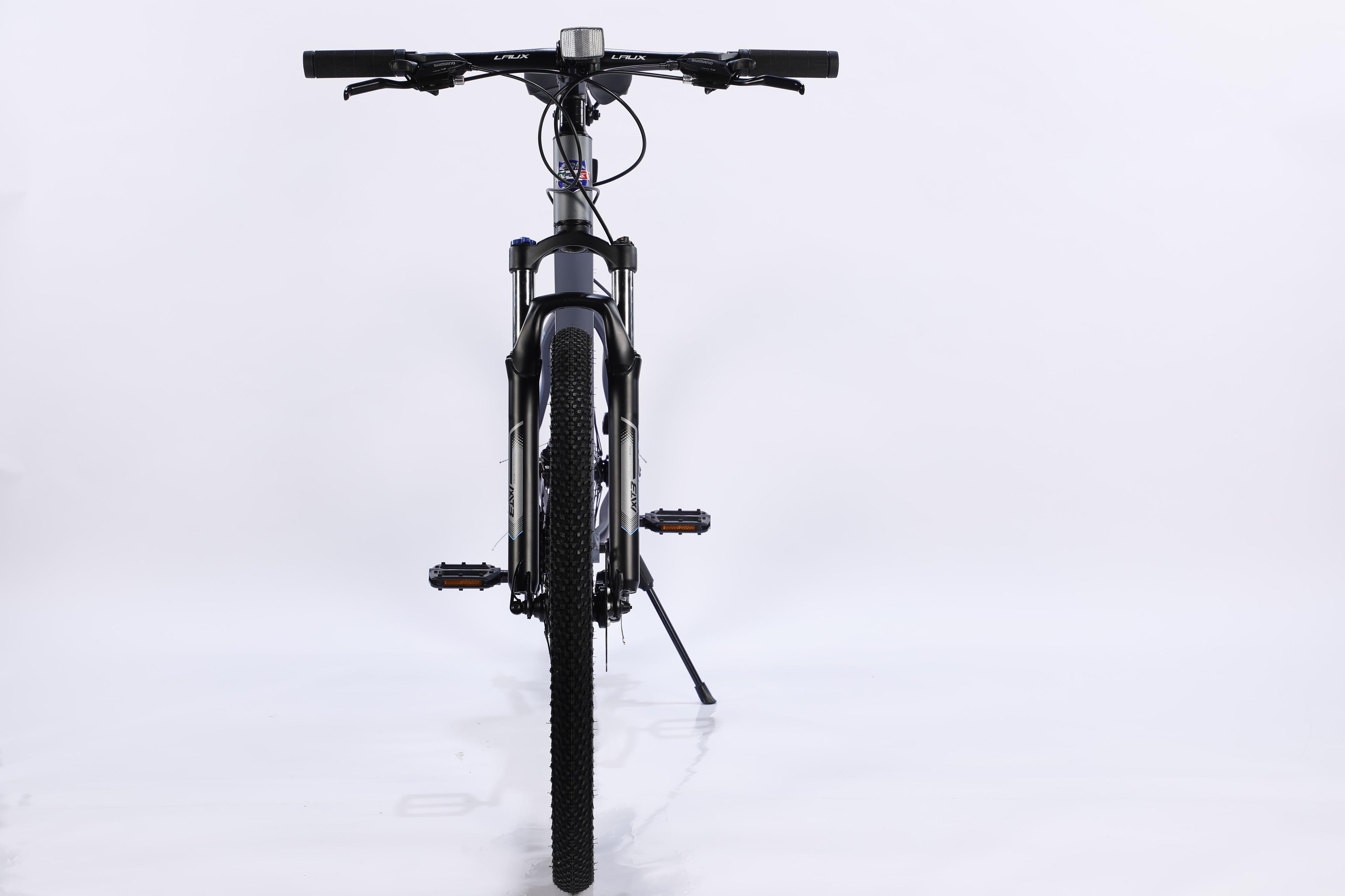 BICICLETA MTB  27,5" LAUX  NITRO 24 VELOCIDADES MATTE GRAY/BLUE-4