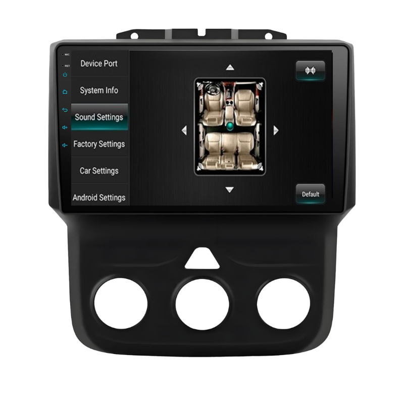 Radio Android Dodge Ram 1500 & 2500 2013-2019 + Camara-4