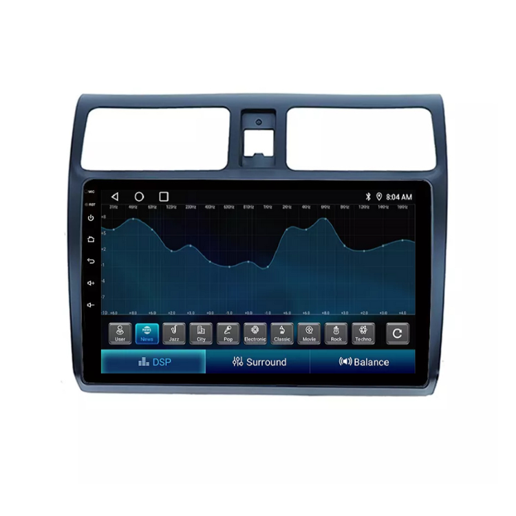 Radio Android Auto Carplay Suzuki Swift 2004-2010-3