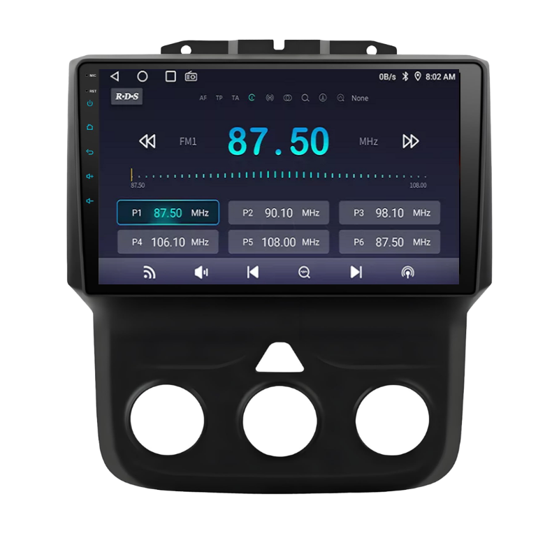 Radio Android Auto Carplay Dodge Ram 1500 & 2500 2013-2019-3