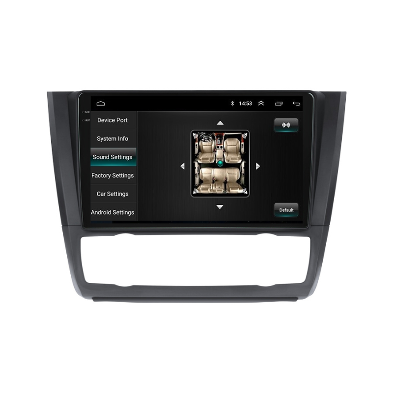 Radio Android BMW E81 E82 E87 E88 2004-2012 + Camara-3