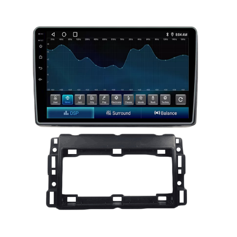 Radio Android Auto Carplay Chevrolet Silverado 2007-2014-6