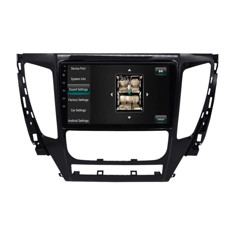 Radio Android Mitsubishi Montero Sport 2017-24 + Camara-4