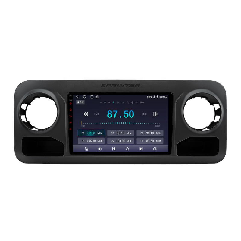 Radio Android Auto Carplay Mercedes Benz Sprinter 2018+-3