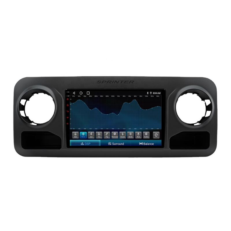 Radio Android Auto Carplay Mercedes Benz Sprinter 2018+-5